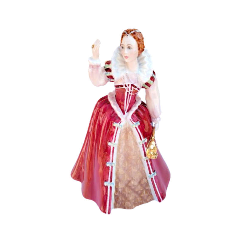 Royal Doulton Queens of The Realm Figurine Queen Elizabeth 1 HN 3782