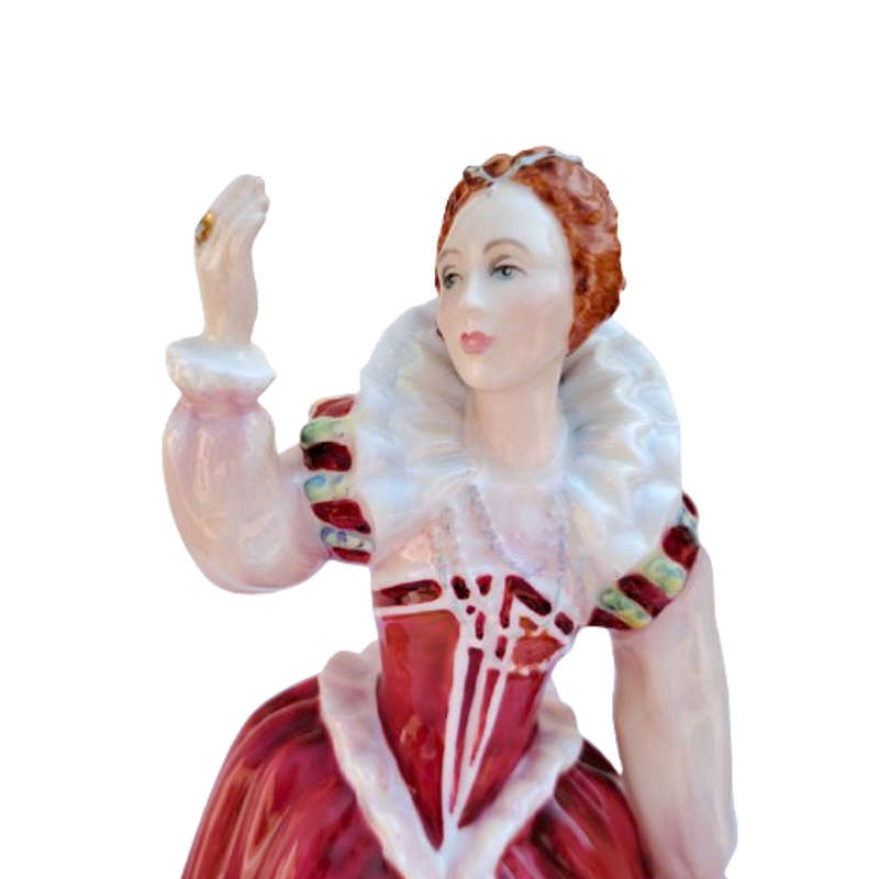 Royal Doulton Queens of The Realm Figurine Queen Elizabeth 1 HN 3782