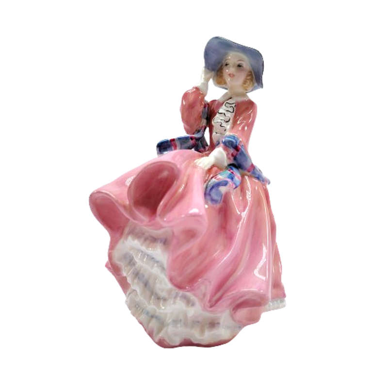 Royal Doulton Top othe Hill HN 1849 lady figurine