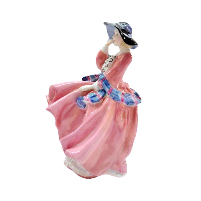 Royal Doulton Top othe Hill HN 1849 lady figurine