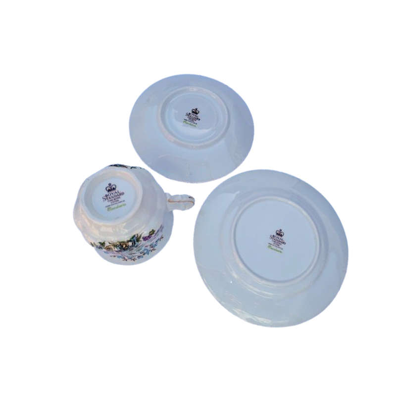 Royal Standard Bone China Mandarin Trio