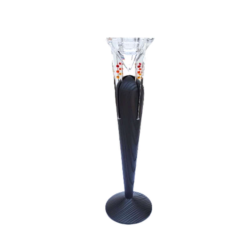 Swarovski Crystal Candleholder  Saturn Retired
