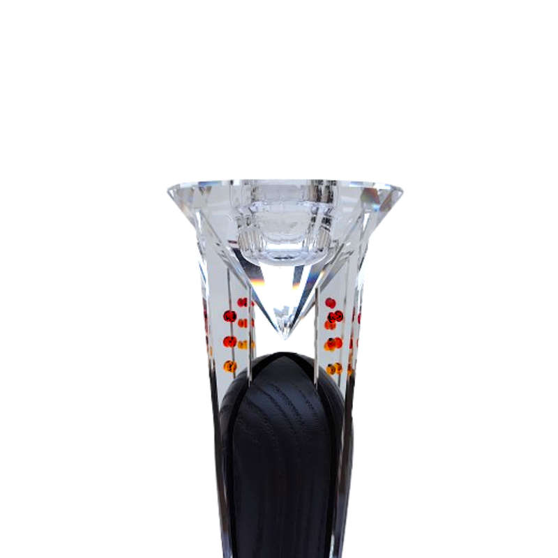 Swarovski Crystal Candleholder  Saturn Retired