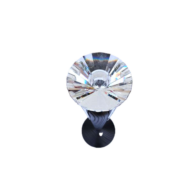 Swarovski Crystal Candleholder  Saturn Retired