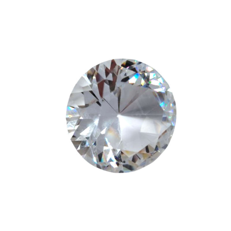 Swarovski Crystal Medium Chaton Paperweight