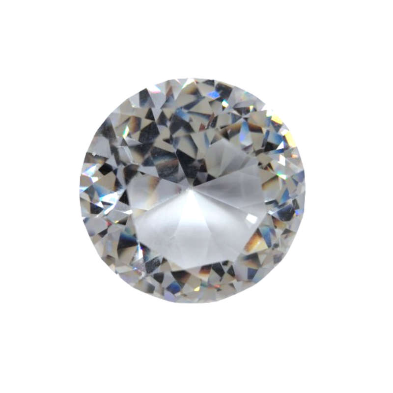 Swarovski Crystal Medium Chaton Paperweight