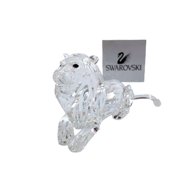 Swarovski  Crystal Lying Lion Rare Encounters SCS 1995
