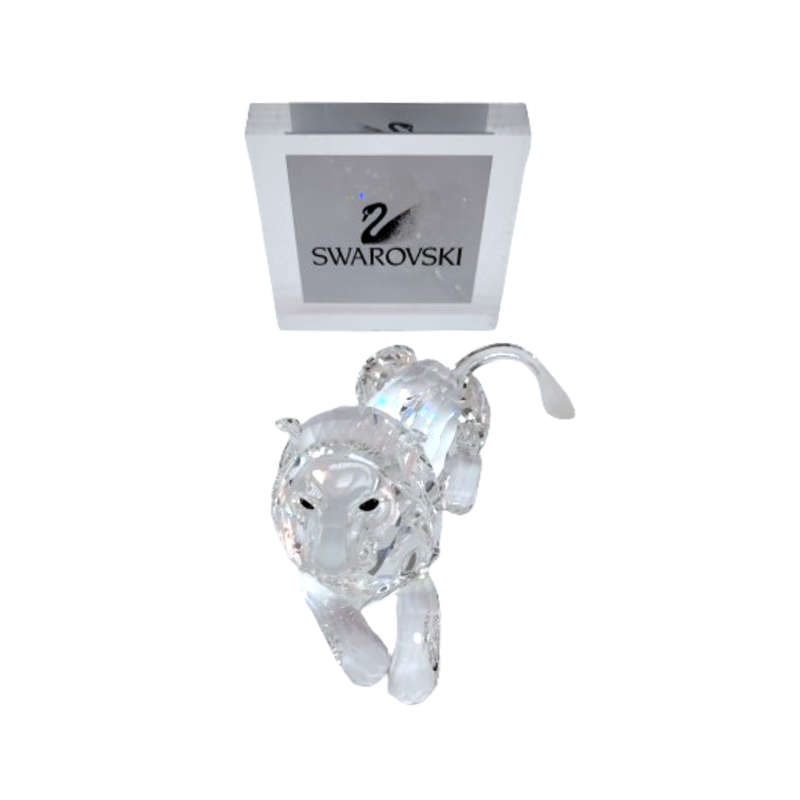 Swarovski  Crystal Lying Lion Rare Encounters SCS 1995