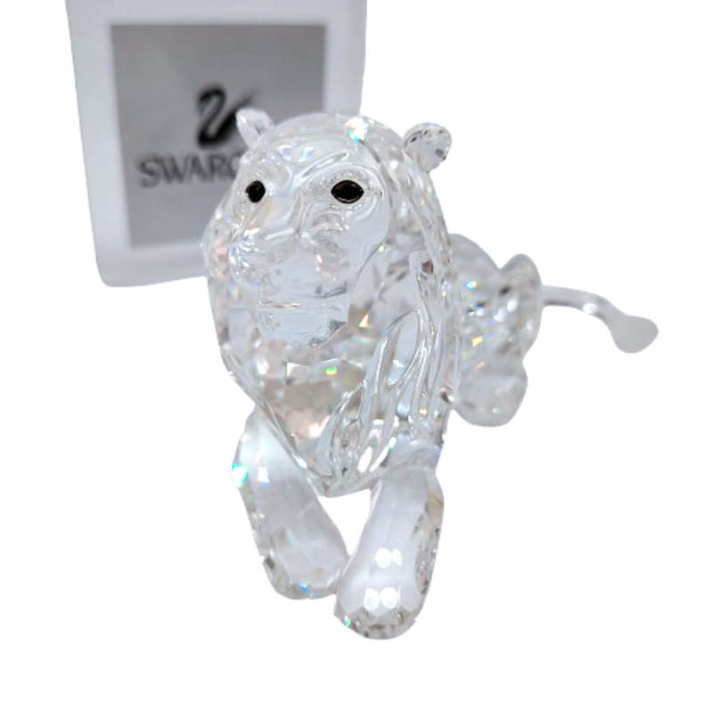 Swarovski  Crystal Lying Lion Rare Encounters SCS 1995