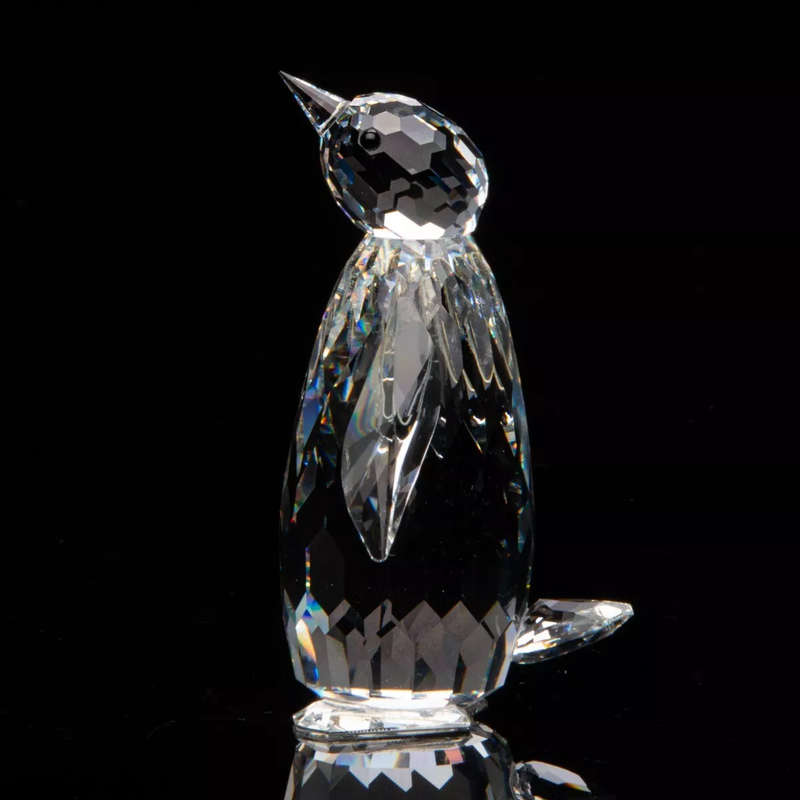 Swarovski Crystal Large Penguin was designed by Max Schreck