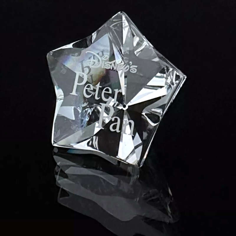Swarovski Disney Peter Pan Series Peter Pan Star Title Plaque 1036622