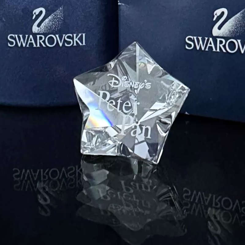 Swarovski Disney Peter Pan Series Peter Pan Star Title Plaque 1036622