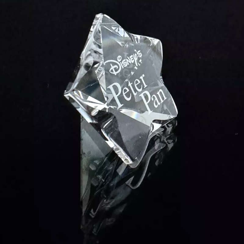 Swarovski Disney Peter Pan Series Peter Pan Star Title Plaque 1036622