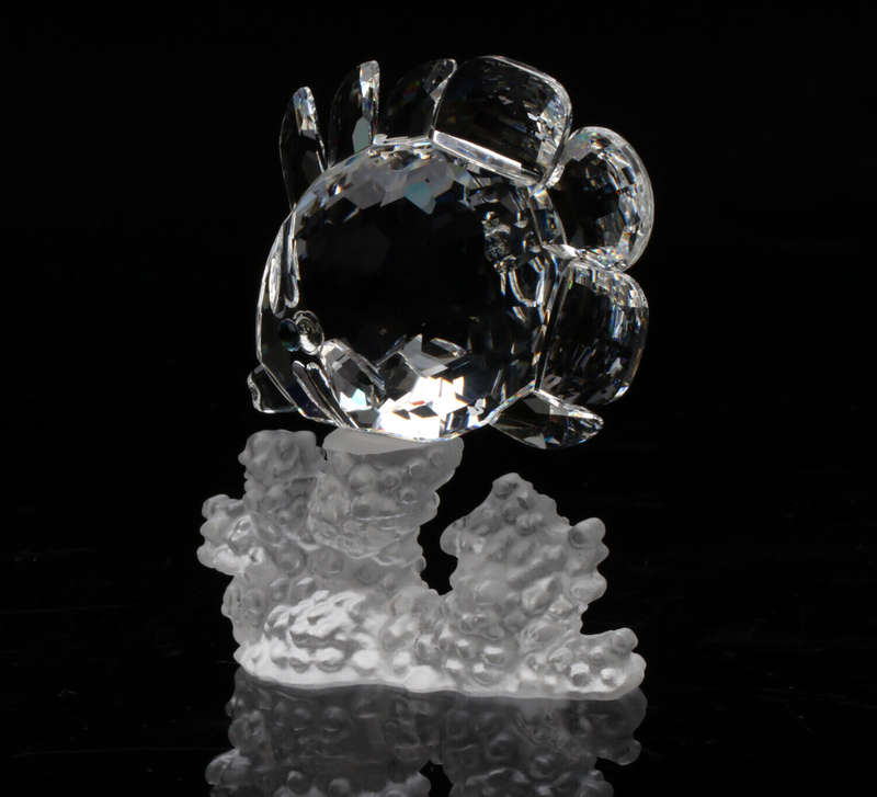 Swarovski Crystal Butterfly Fish South Sea theme Retired