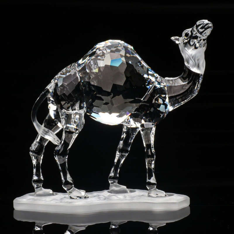 Swarovski Crystal Camel was part of the African Wildlife family group