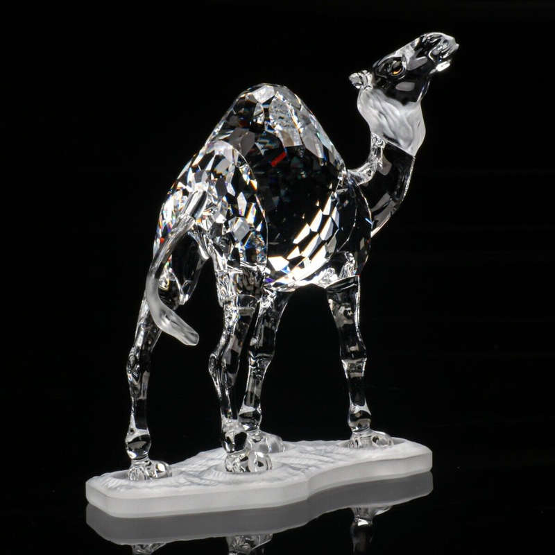 Swarovski Crystal Camel was part of the African Wildlife family group