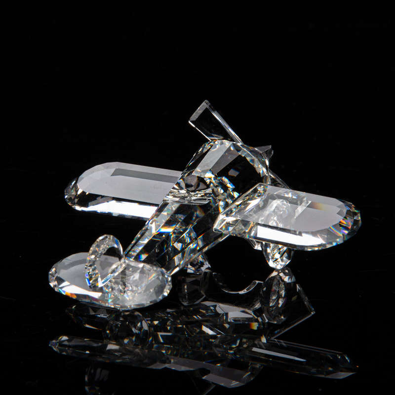 Swarovski Crystal Airplane When We Were Young Theme