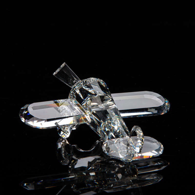 Swarovski Crystal Airplane When We Were Young Theme