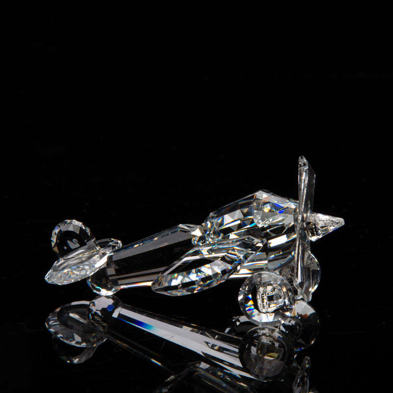 Swarovski Crystal Airplane When We Were Young Theme