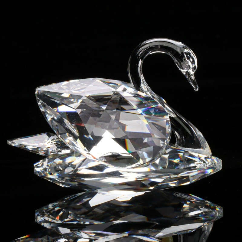 Swarovski Crystal Large Swan Beauties of the Lake Feathered Friends