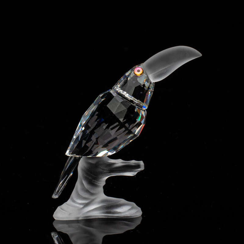 Swarovski Silver Crystal Clear Toucan part of the Up in the Trees