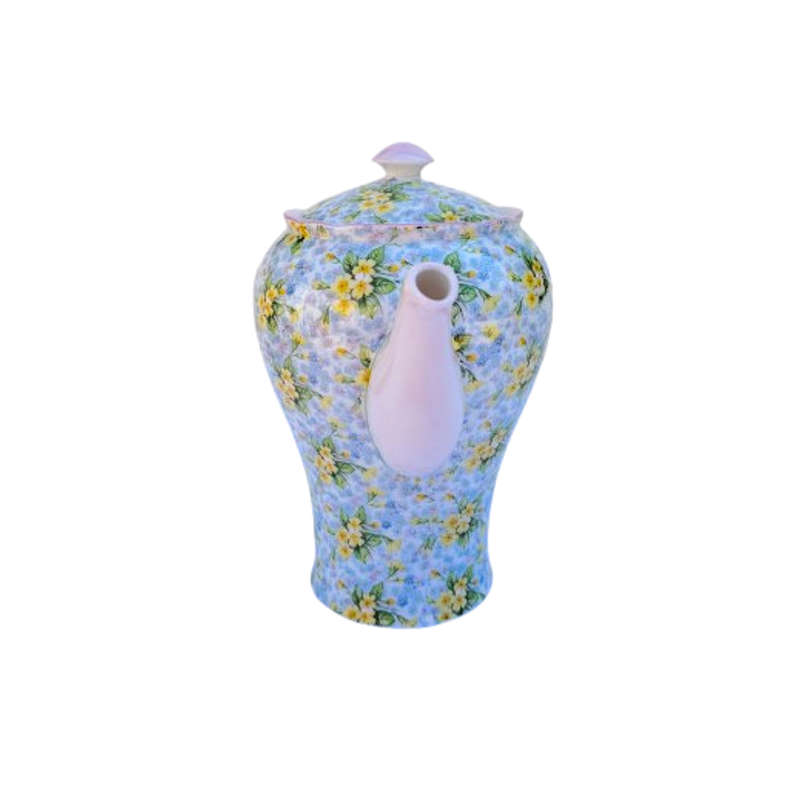 Shelley England coffee pot in Primrose Chintz Pattern Primrose Chintz