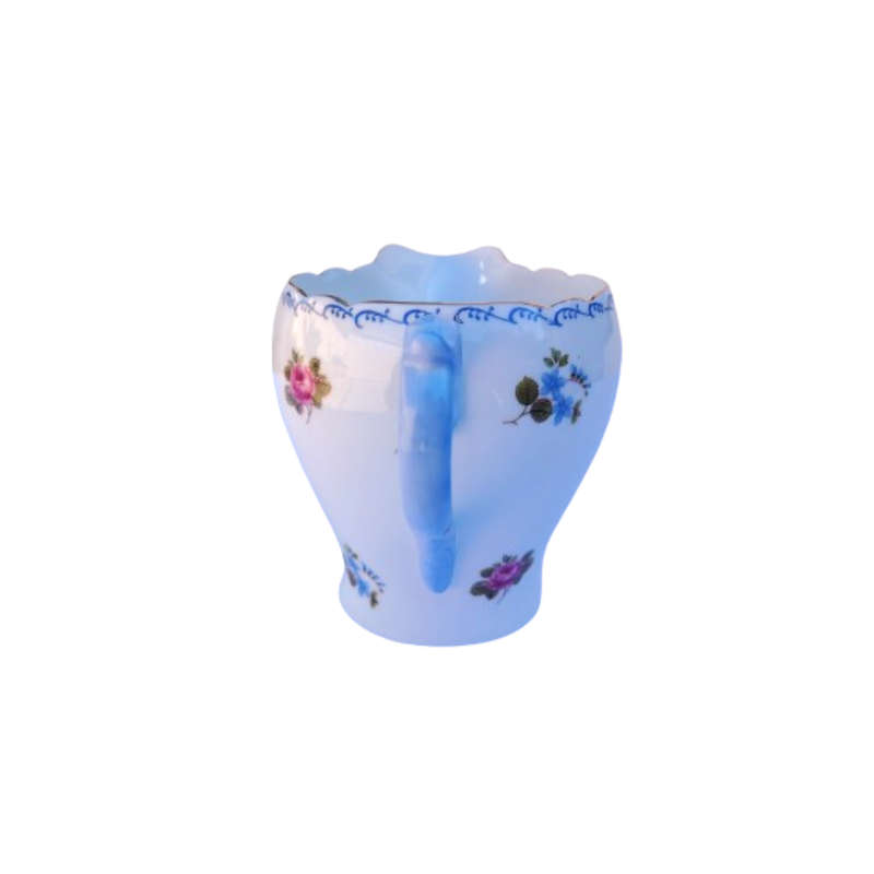 Shelley Milk Jug with Pansies, Roses and Forget-me-nots