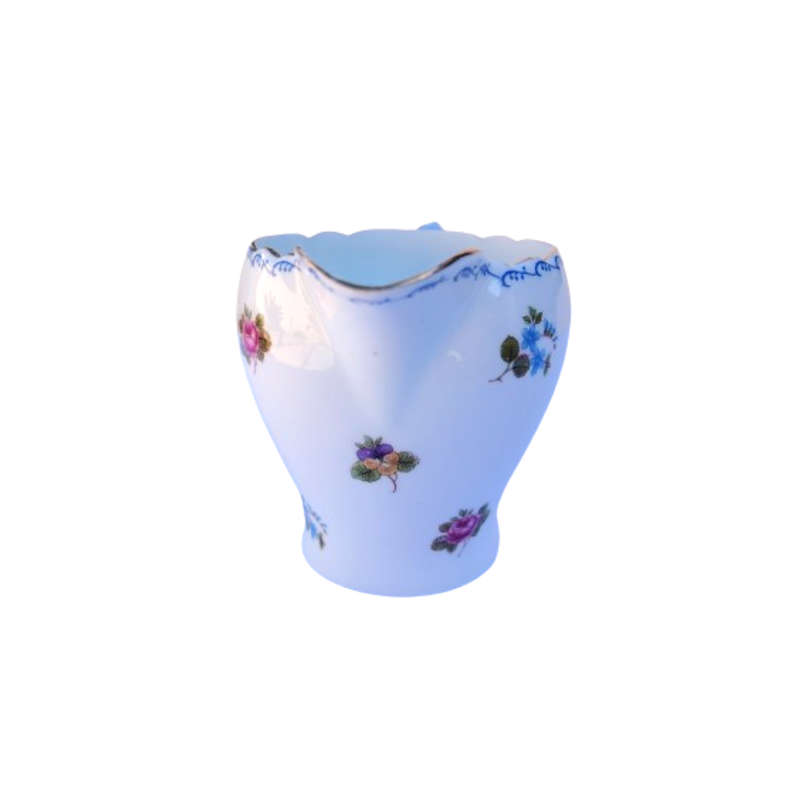 Shelley Milk Jug with Pansies, Roses and Forget-me-nots