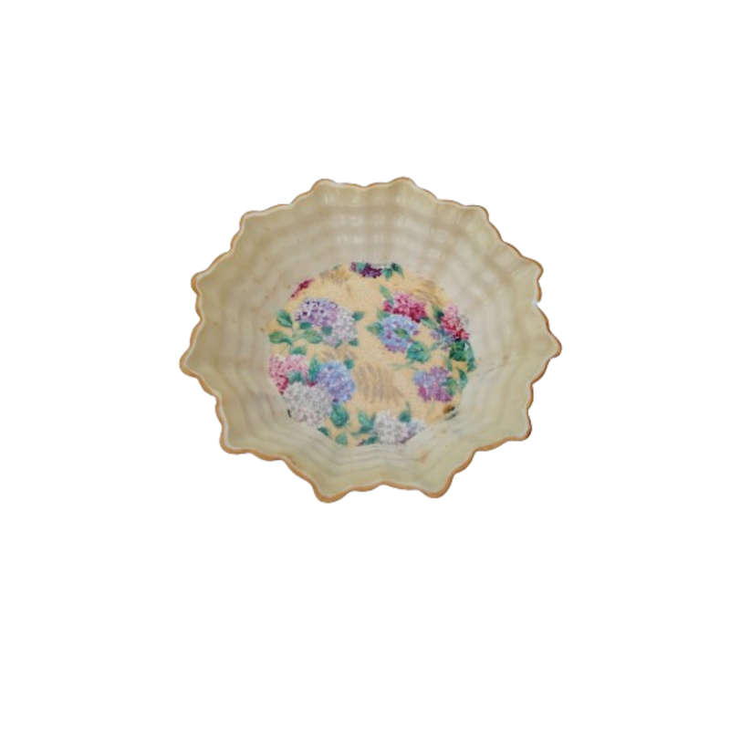 Shelley Yellow Chintz Round Dish