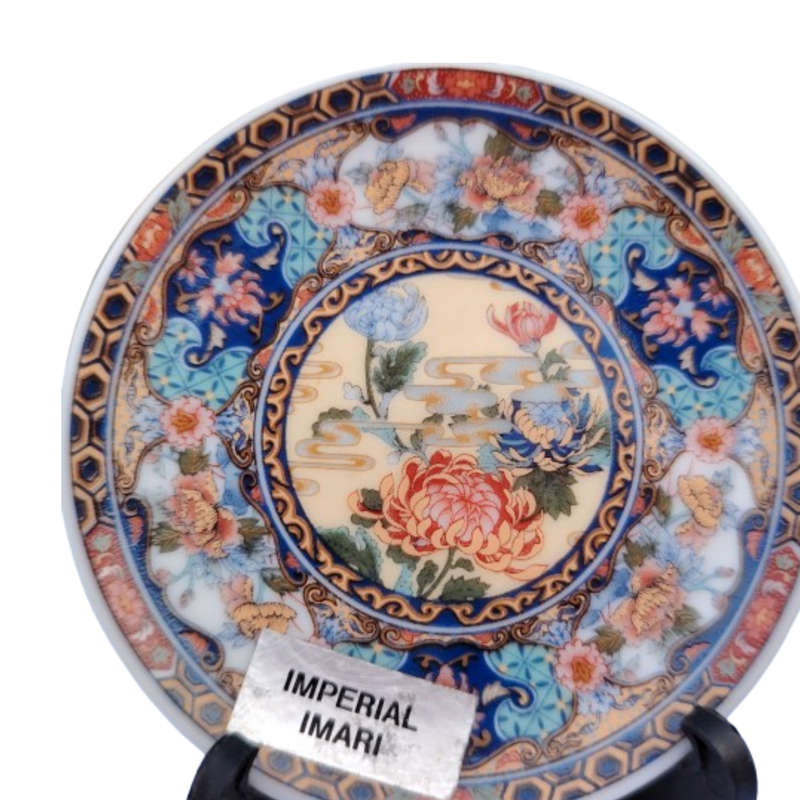 BWA Imperial Japanese Imari Porcelain Round Plate