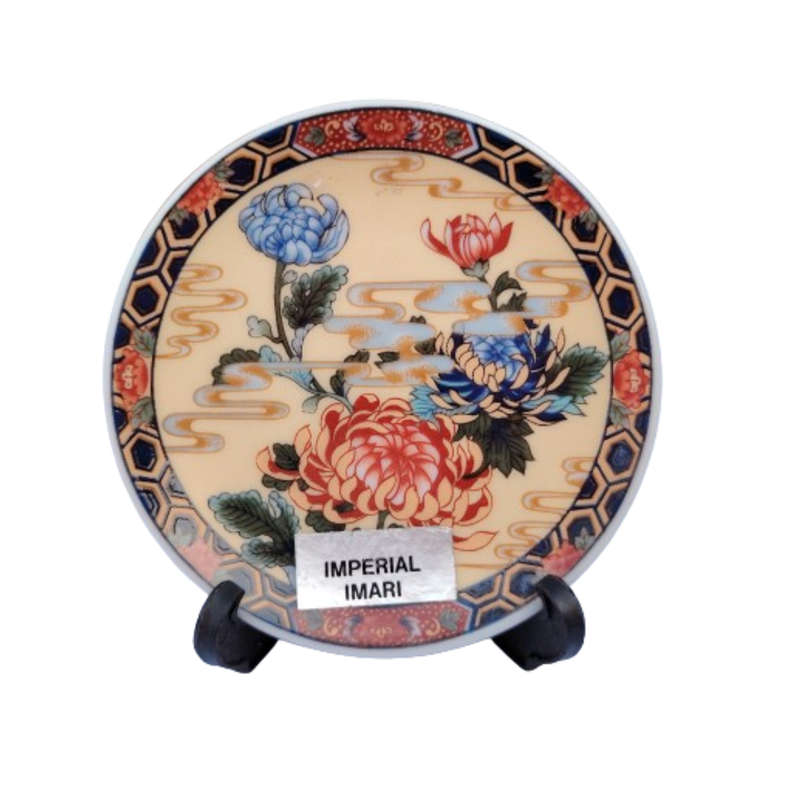 BWA Imperial Japanese Imari Porcelain Round Plate
