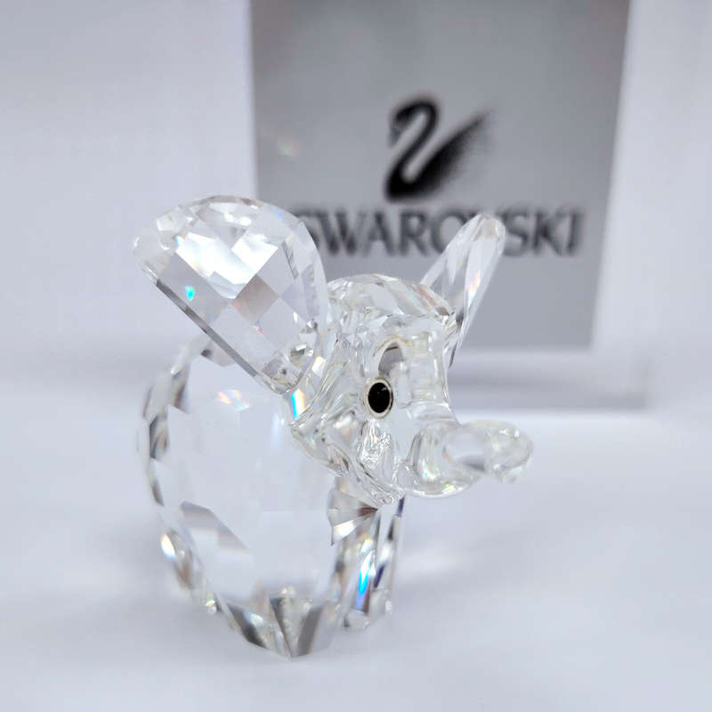 Swarovski Crystal Baby Elephant African Wildlife Series