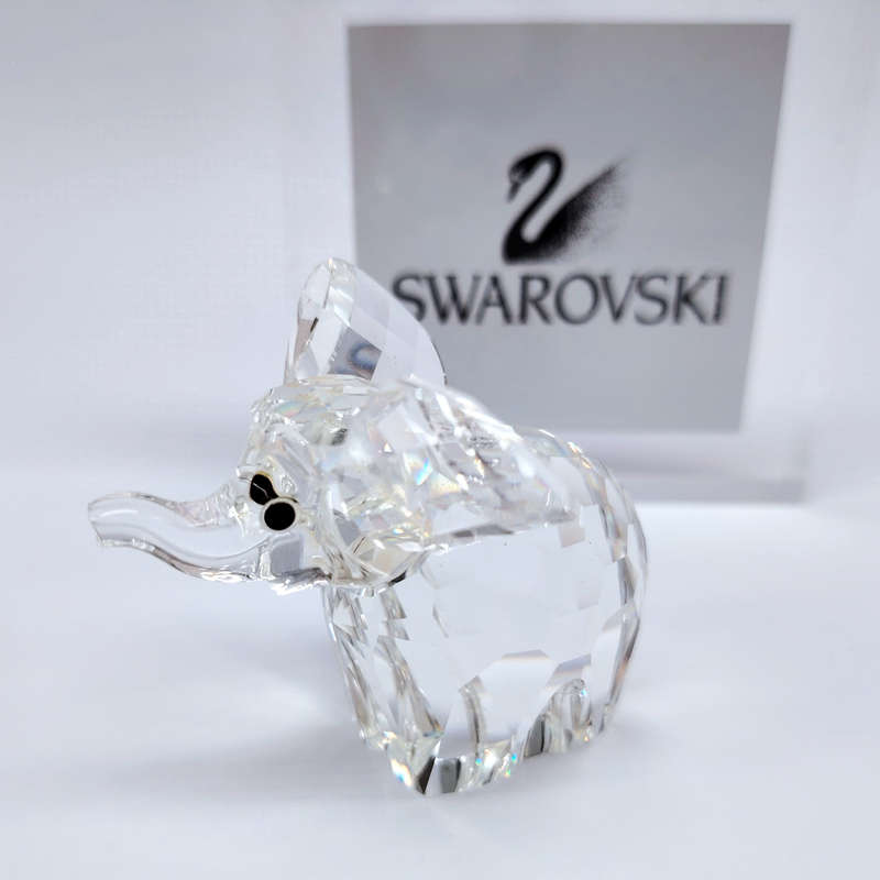 Swarovski Crystal Baby Elephant African Wildlife Series