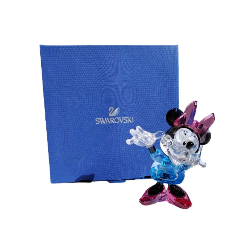 Swarovski  Disney Mickey and friends Minnie Mouse 2012 Issue Coloured