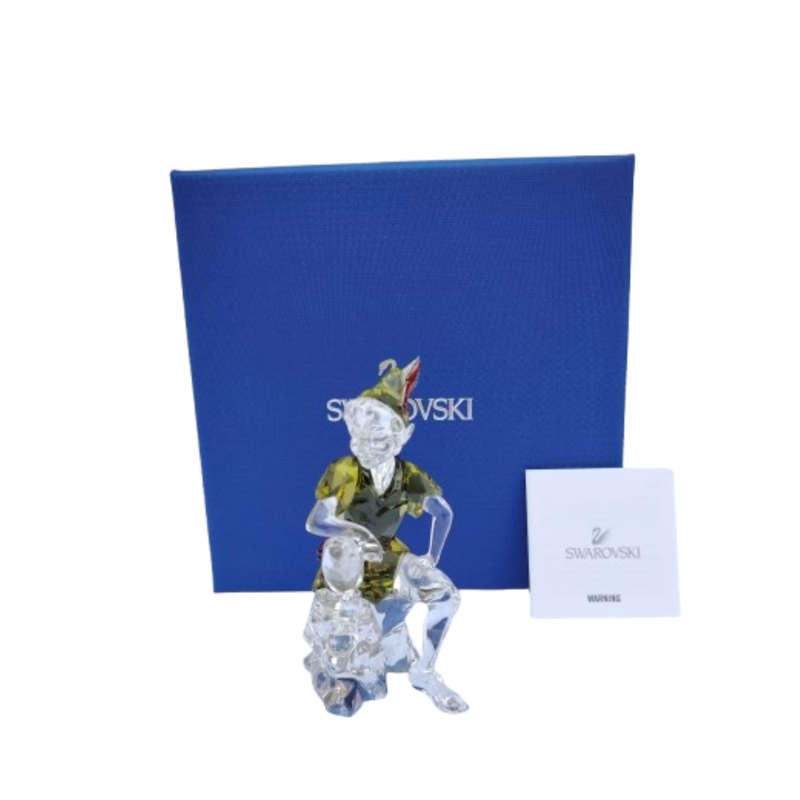 Swarovski Crystal Disney Peter Pan Figurine