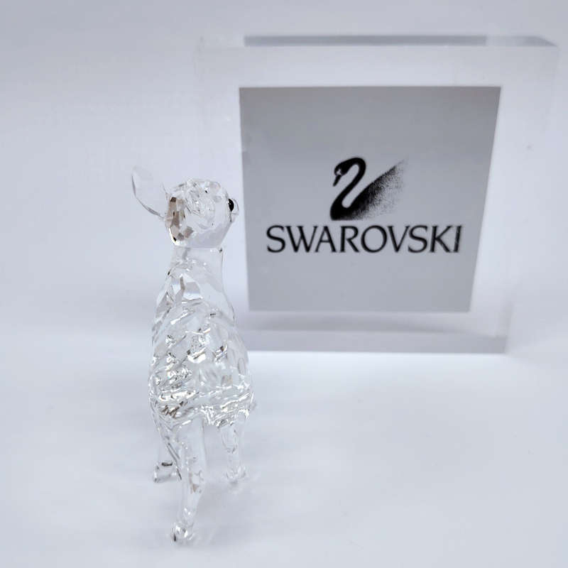 Swarovski Crystal Doe Deer Fawn Standing