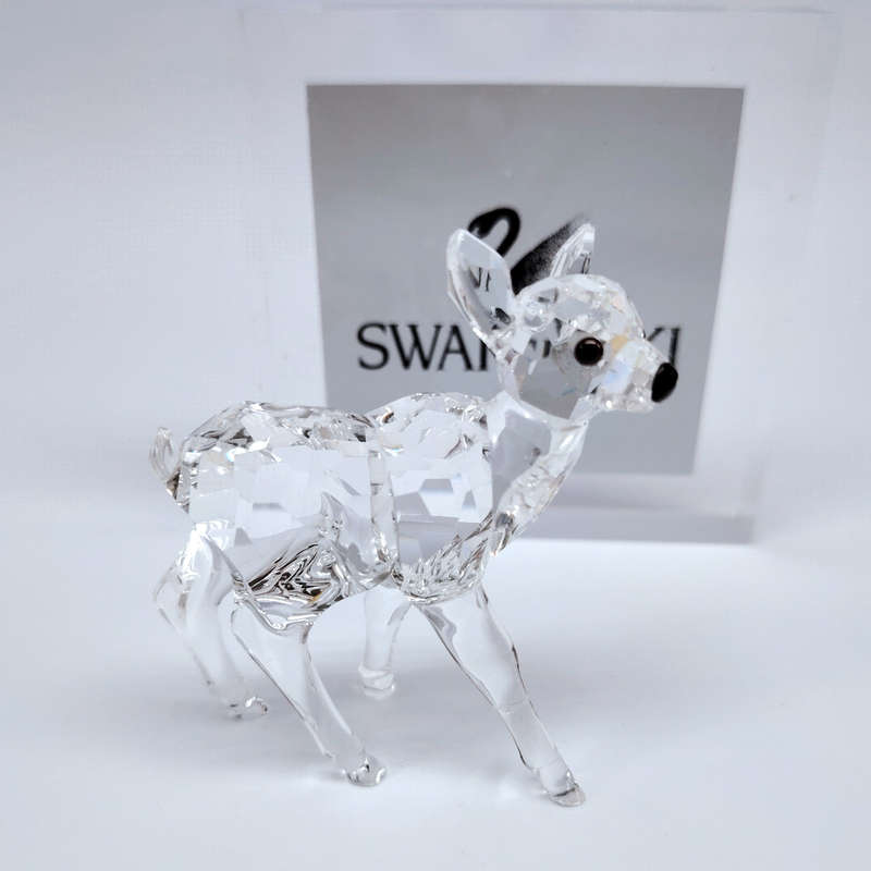 Swarovski Crystal Doe Deer Fawn Standing