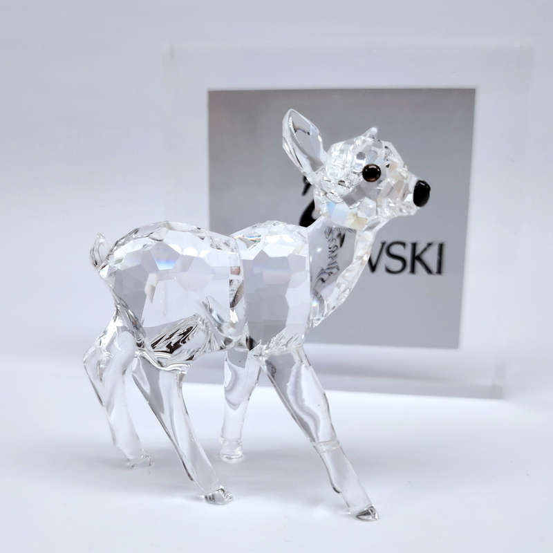 Swarovski Crystal Doe Deer Fawn Standing