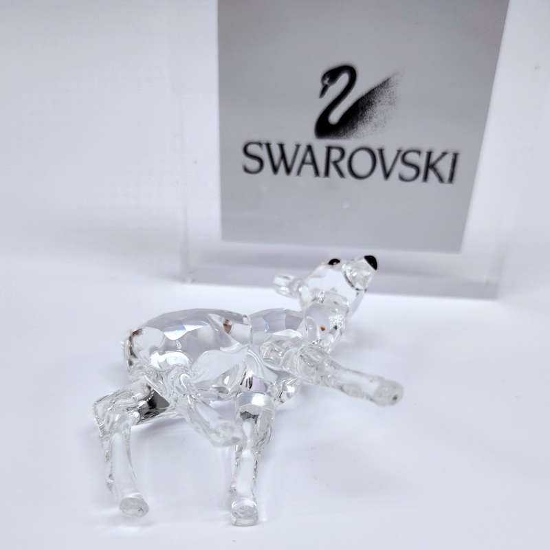 Swarovski Crystal Doe Deer Fawn Standing