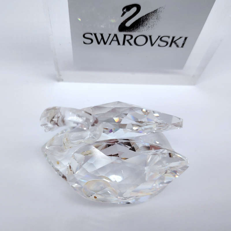 Swarovski Crystal Medium Swan Retired