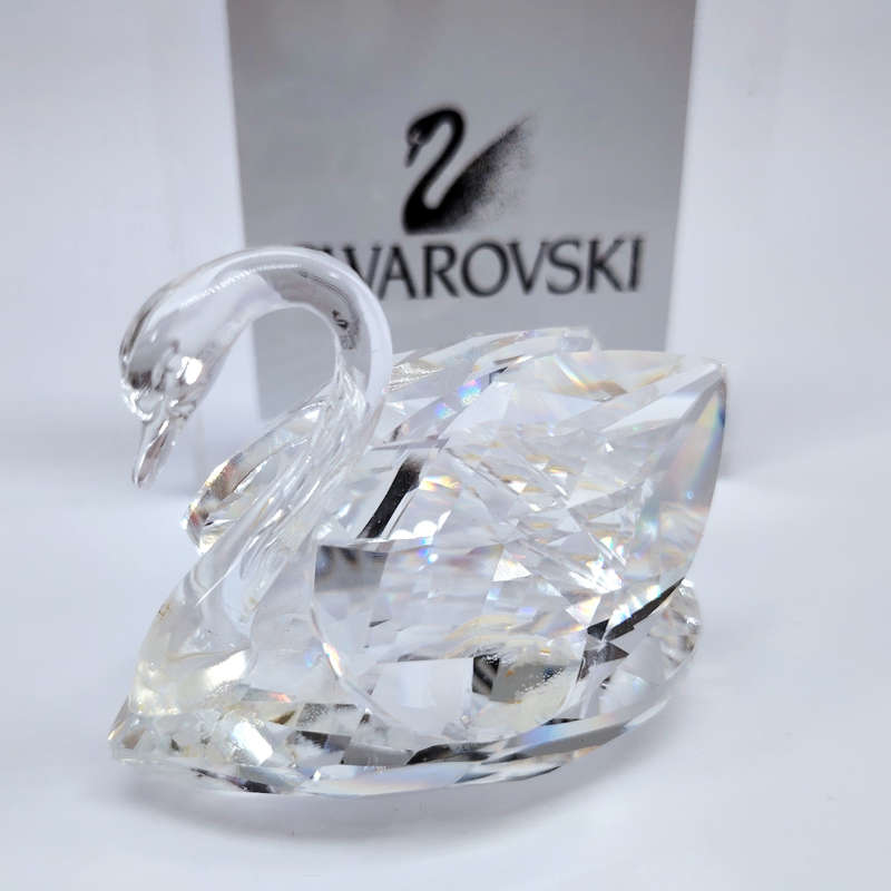 Swarovski Crystal Medium Swan Retired