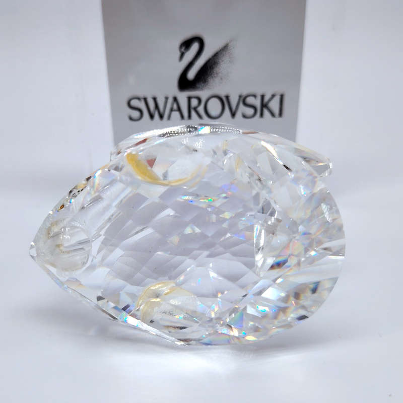 Swarovski Crystal Medium Swan Retired