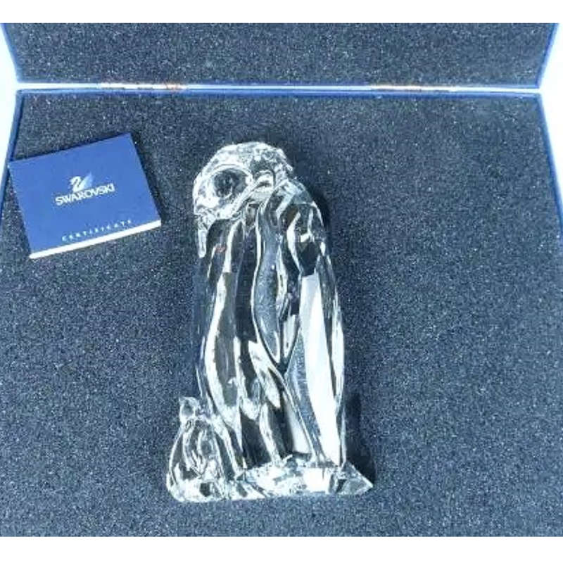 Swarovski Crystal Mother Large Symbols Penguin with Baby