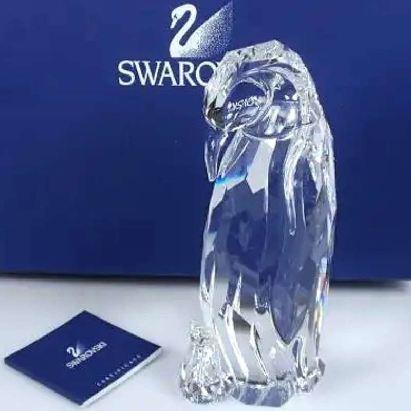 Swarovski Crystal Mother Large Symbols Penguin with Baby