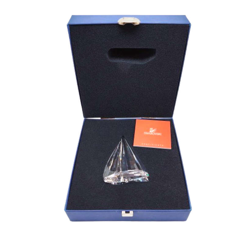 Swarovski Crystal Sailboat Part of the "When We Were Young"