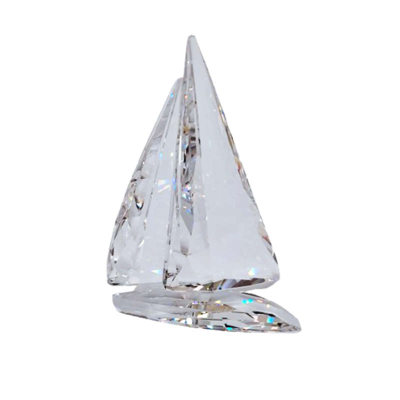 Swarovski Crystal Sailboat Part of the "When We Were Young"