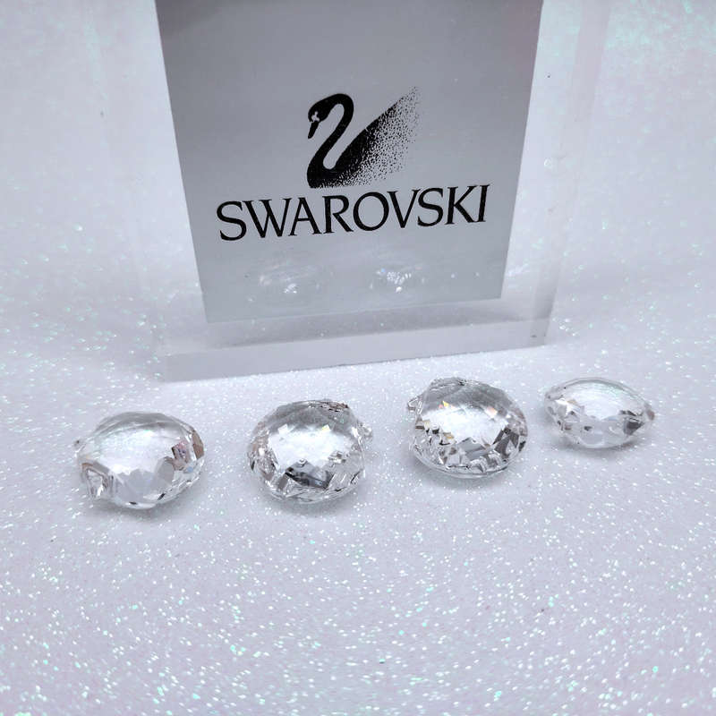 Swarovski Crystal Four Clear Crystal Shells