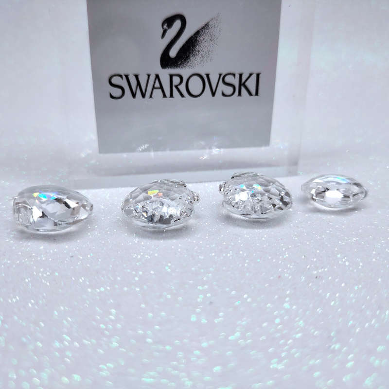 Swarovski Crystal Four Clear Crystal Shells