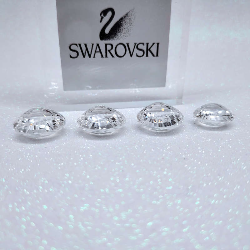 Swarovski Crystal Four Clear Crystal Shells