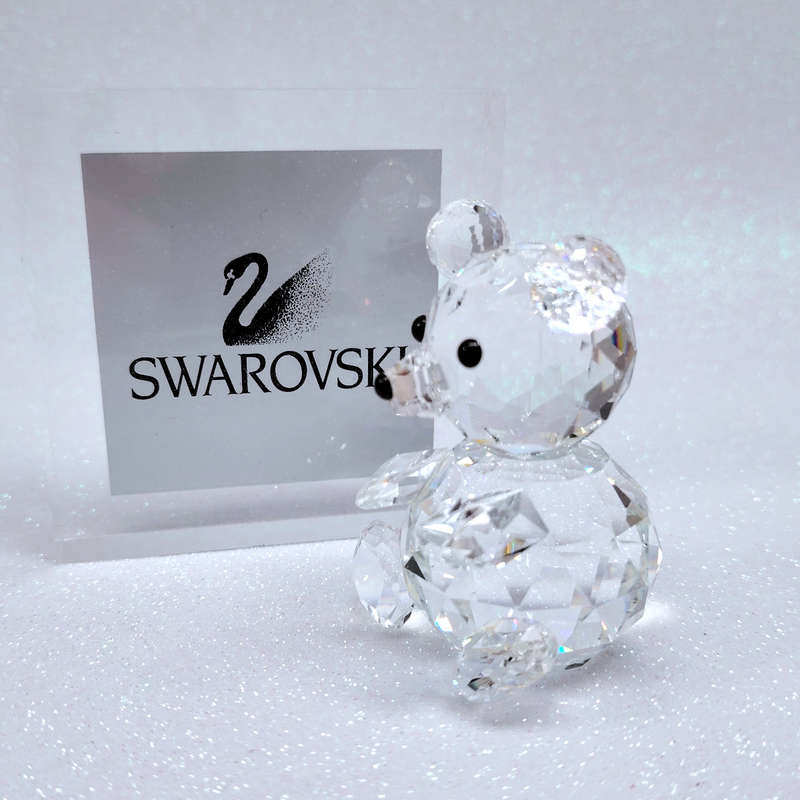 Swarovski Silver Crystal Large Bear